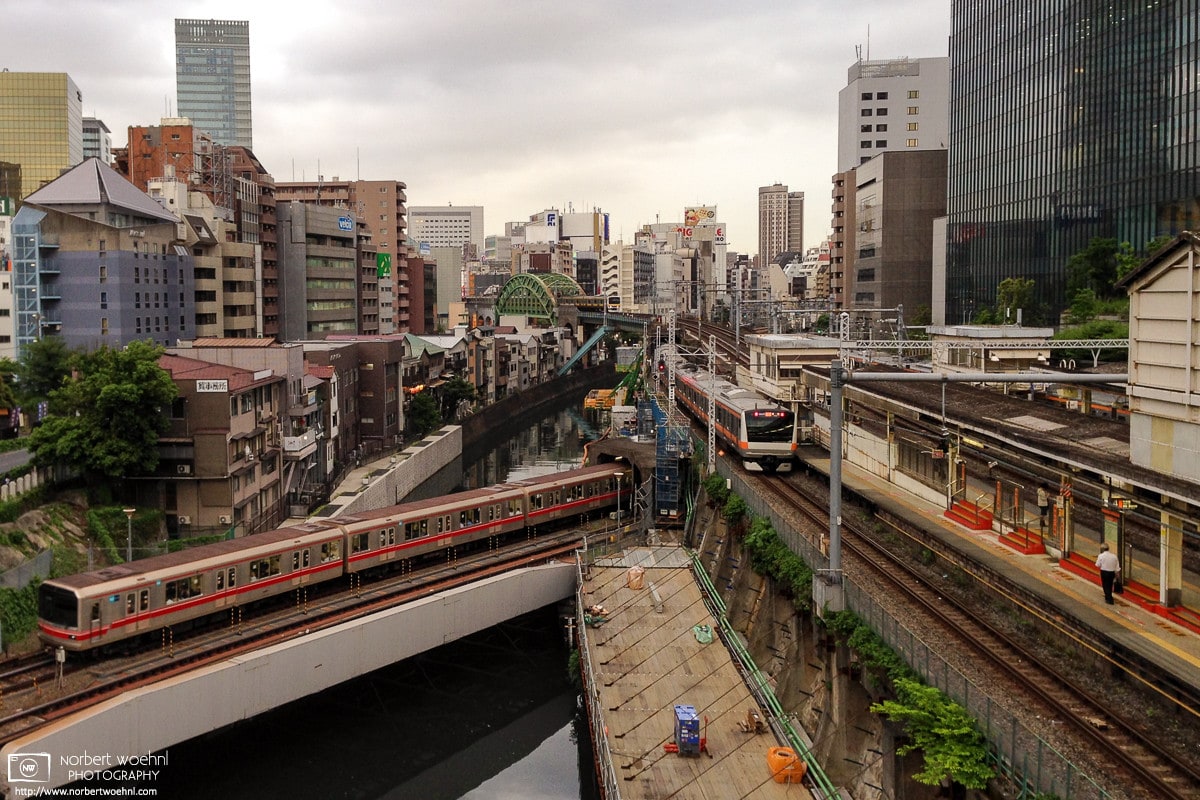 View from Ochanomizu Bridge, Tokyo, Japan Photo