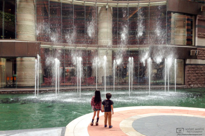 Canal City Water Fountain, Fukuoka, Japan Photo