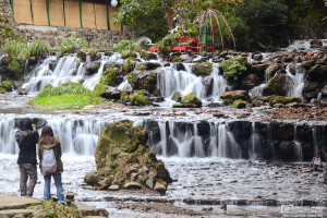 Kibune River Cascades, Kyoto, Japan Photo