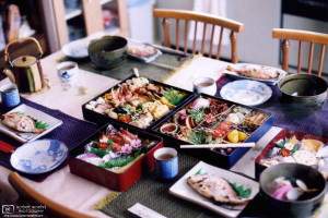 Osechi Ryori (Japanese New Year's Food), Okayama, Japan Photo