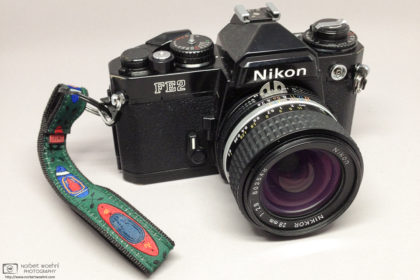 My Nikon FE2 with with Nikkor 28mm f/2.8 lens photo