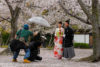 A late cherry blossom season photoshoot at Korakuen, one of the Three Great Gardens of Japan located in Okayama.