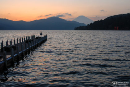 Good Evening Fujisan, Hakone, Japan Photo