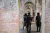 Posing under the Aqueduct, Nanzenji Temple, Kyoto, Japan Photo