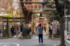 Hatsumōde (first Shrine visit of the New Year) at Ono Terusaki Shrine (小野照崎神社) in Taito-ku, Tokyo, Japan.