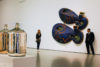 Varying areas of interest being explored by people at the Museum of Modern Art, Manhattan, New York, USA.