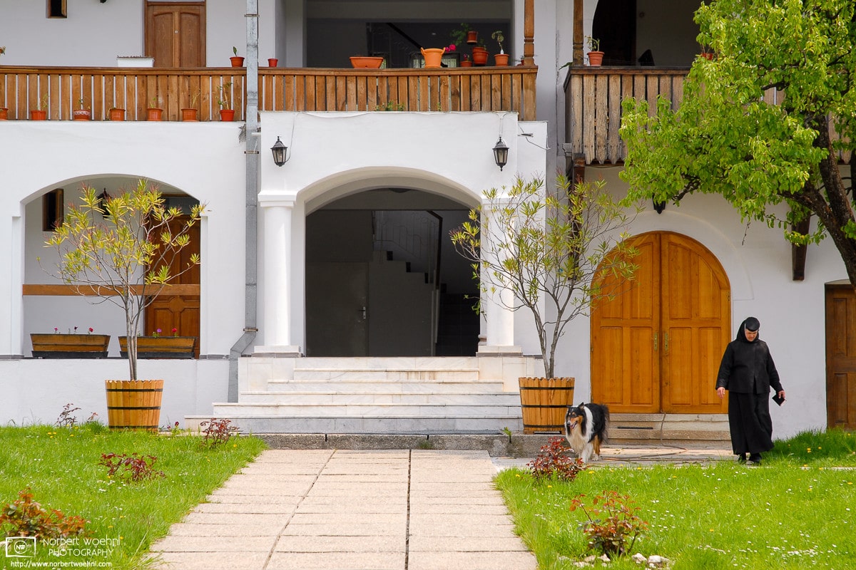 A candid shot from Horezu Monastery, which was founded in 1690 and is located in the town of Horezu, Wallachia, Romania.